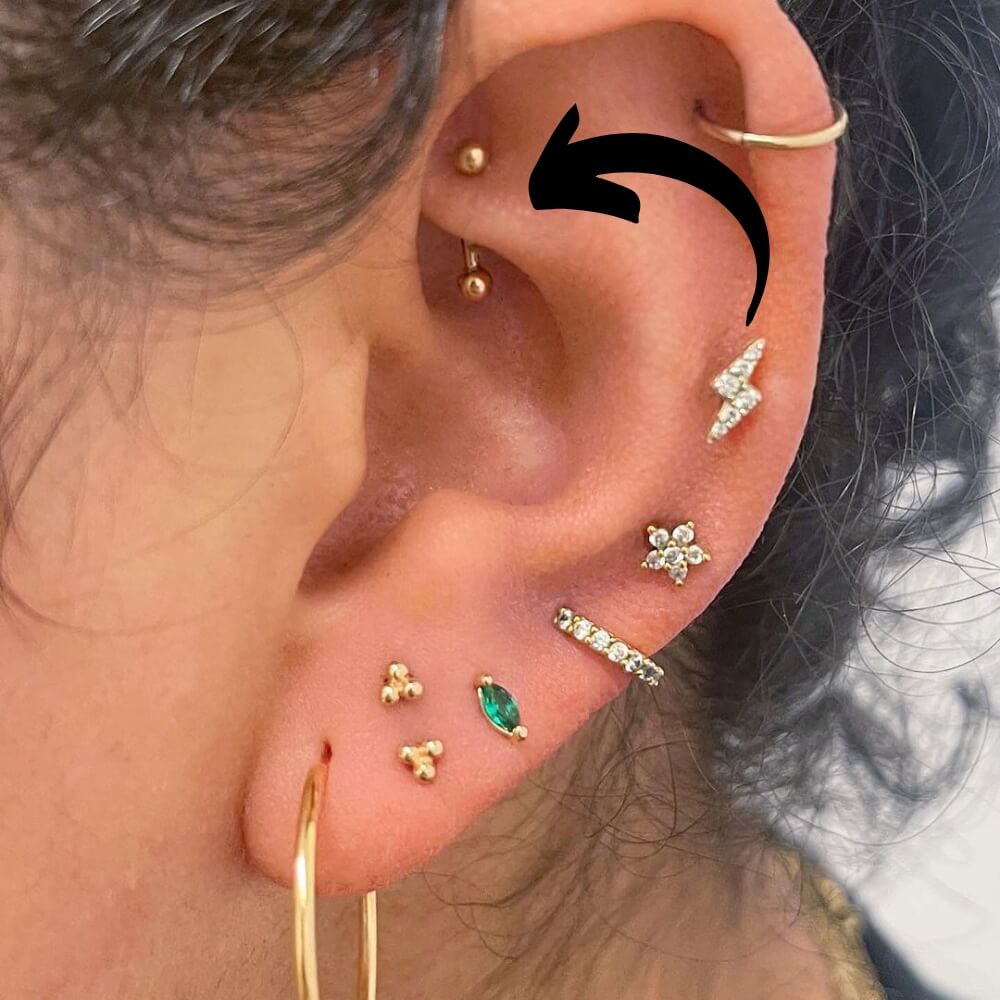 Rook Piercing