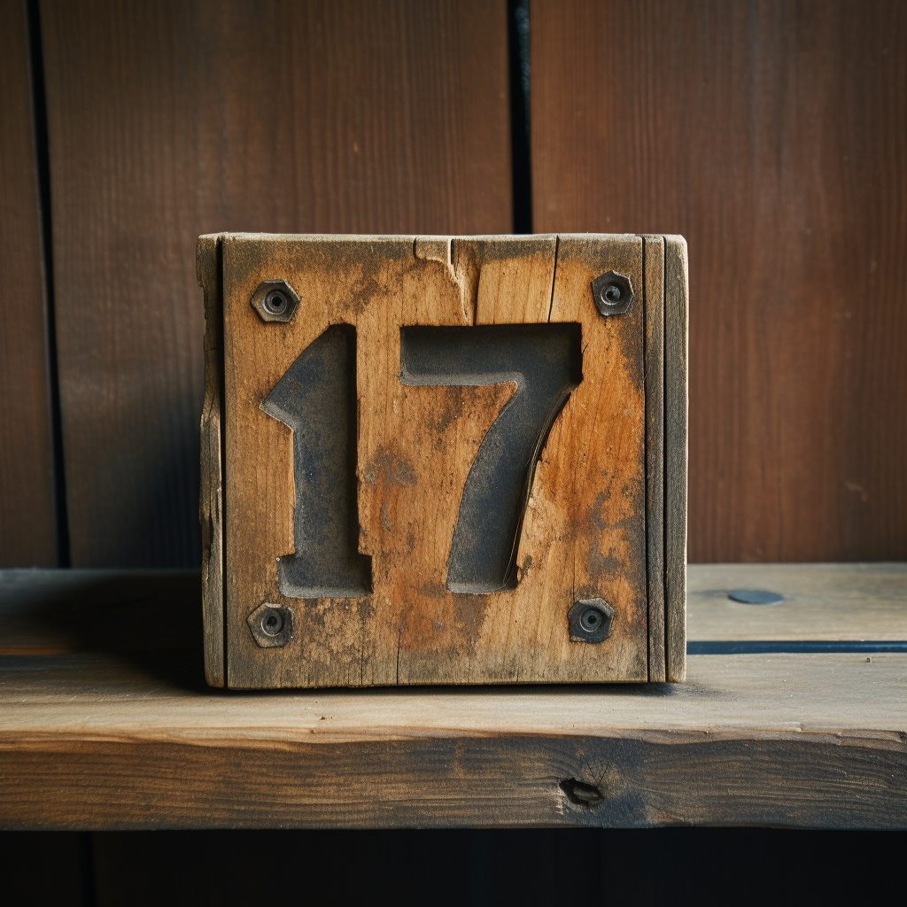 Number 17 Number 17