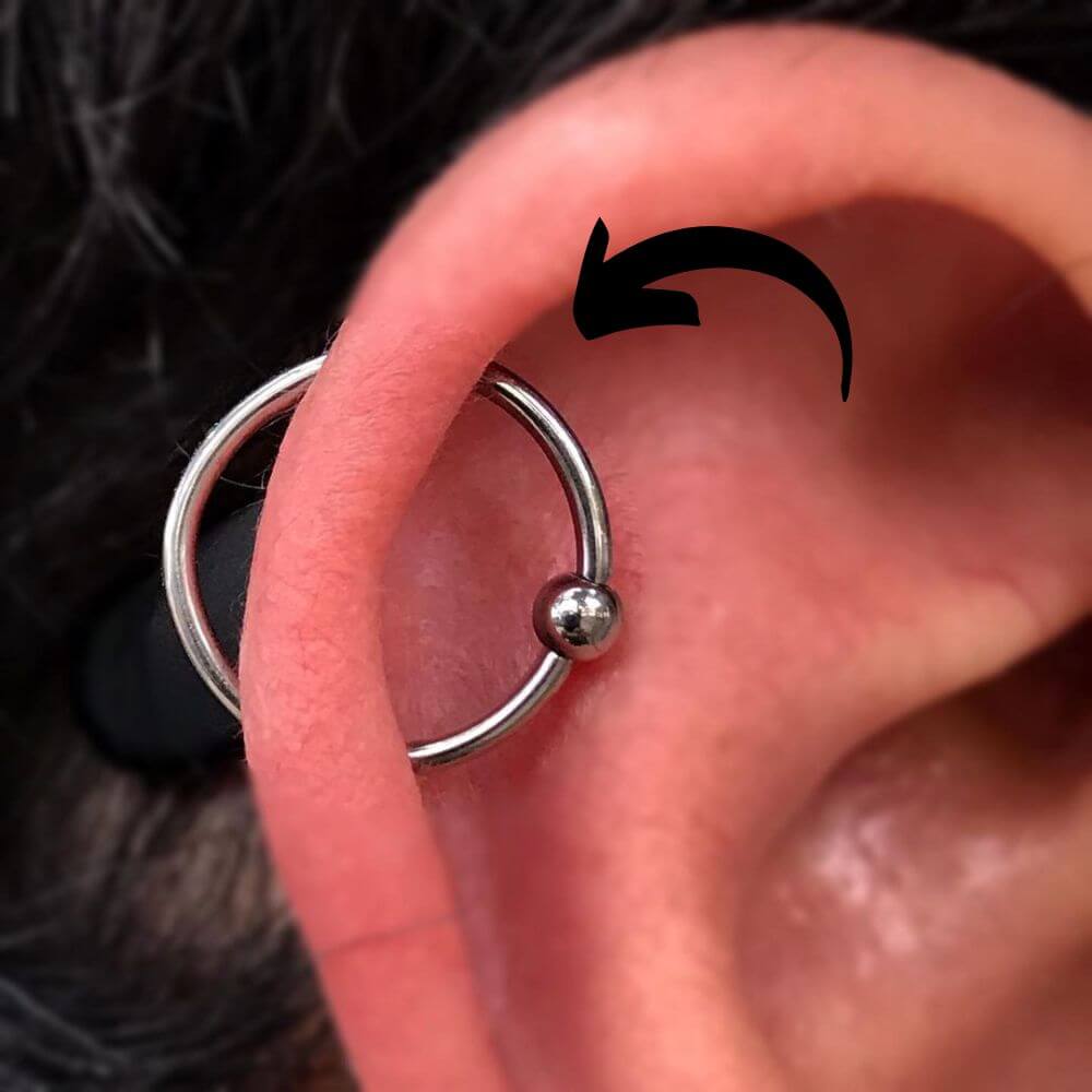 Helix Orbital Piercing