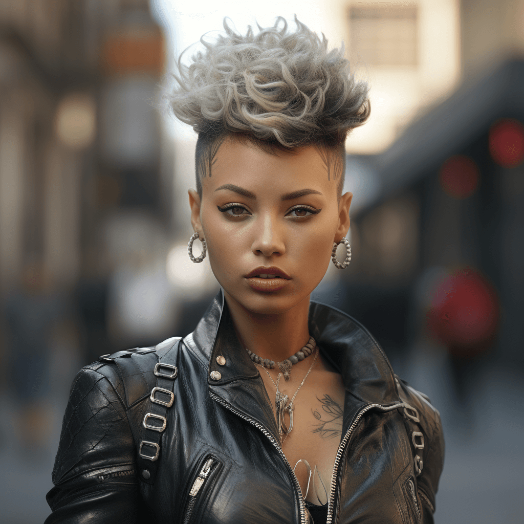 Faux Hawk hairstyle