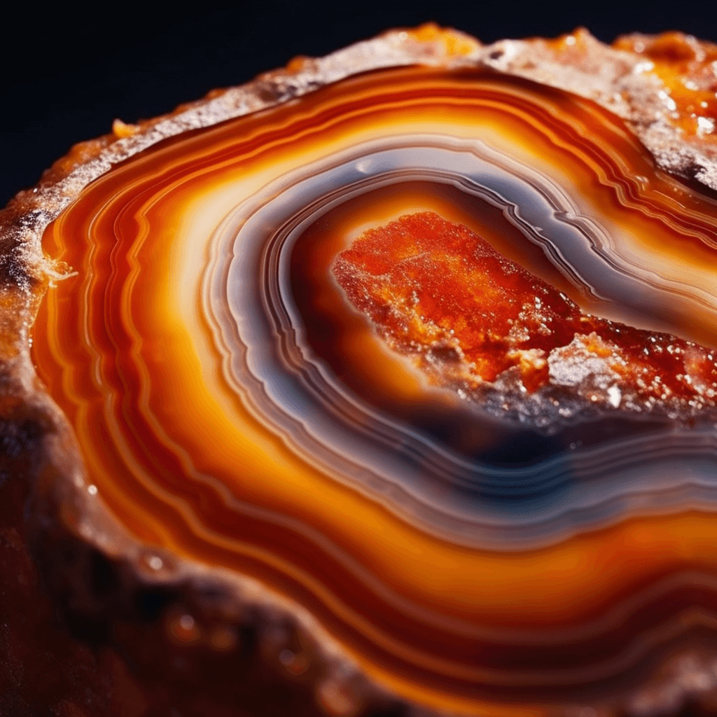 Agate Macro Photo Agate Macro Photo