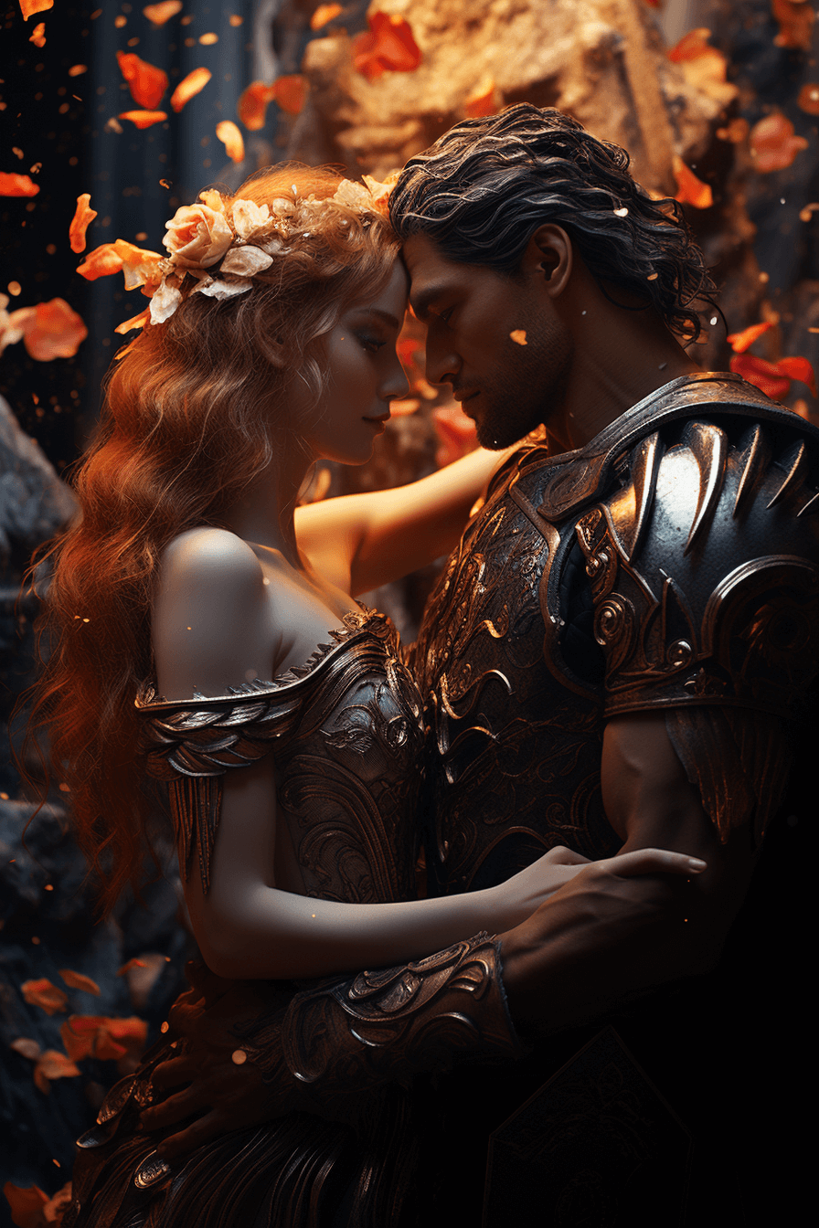 Aphrodite and Ares