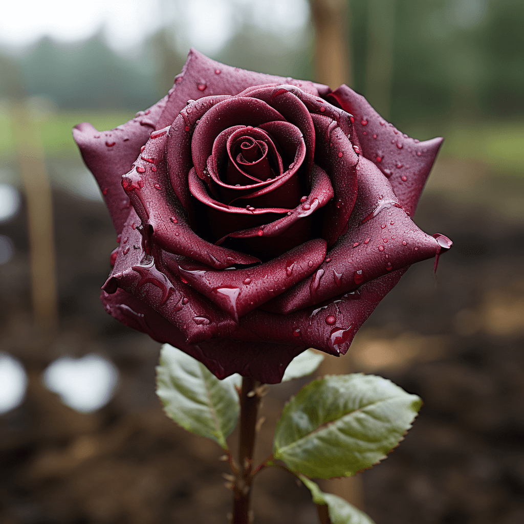 Burgundy Rose