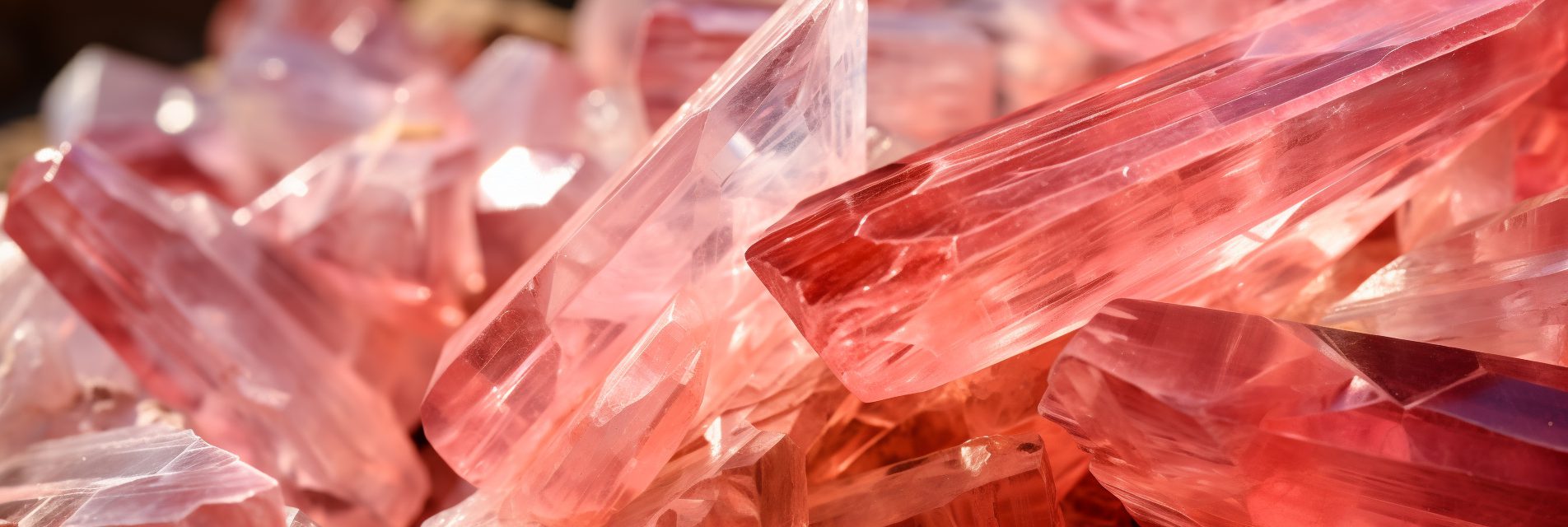 Cherry Quartz Close Up Cherry Quartz Close Up