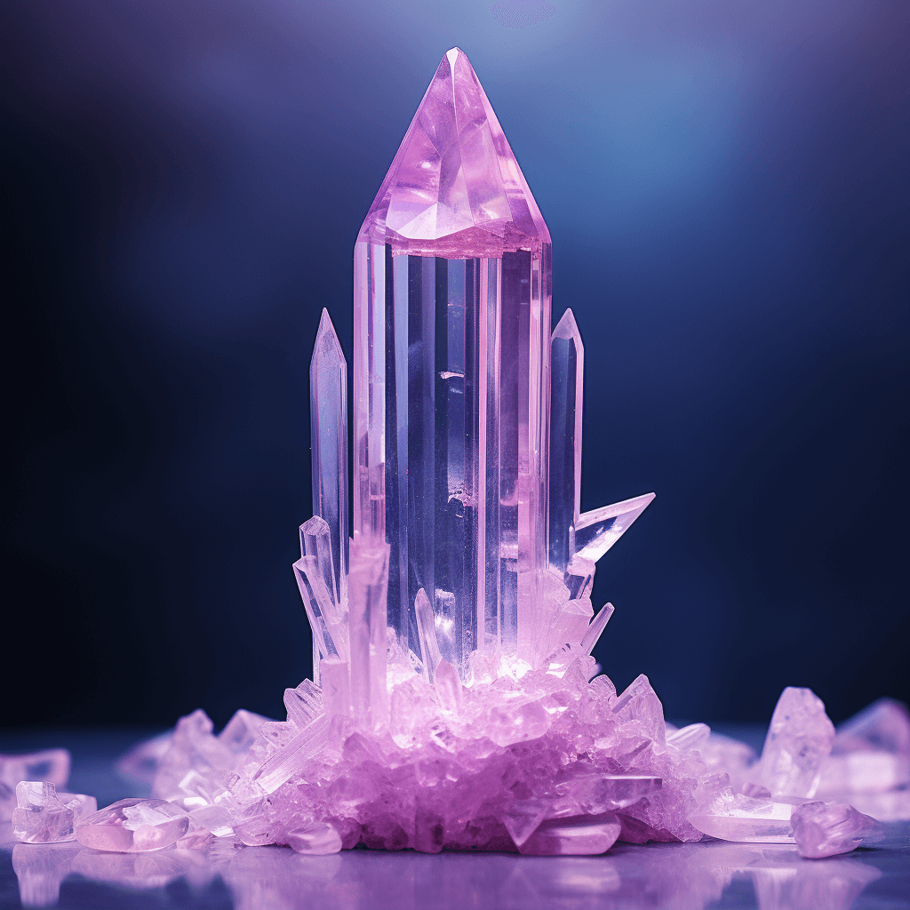 Kunzite being used in spiritual Kunzite being used in spiritual