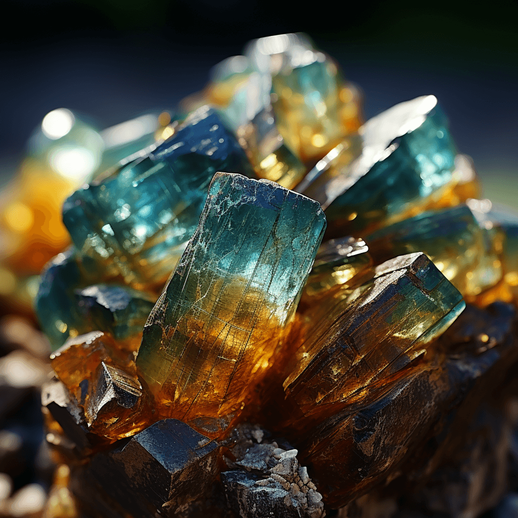 Macro Shots of Apatite