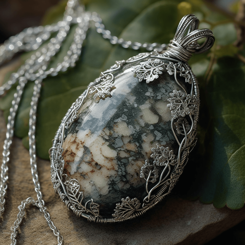 Moss Agate in Jewelry