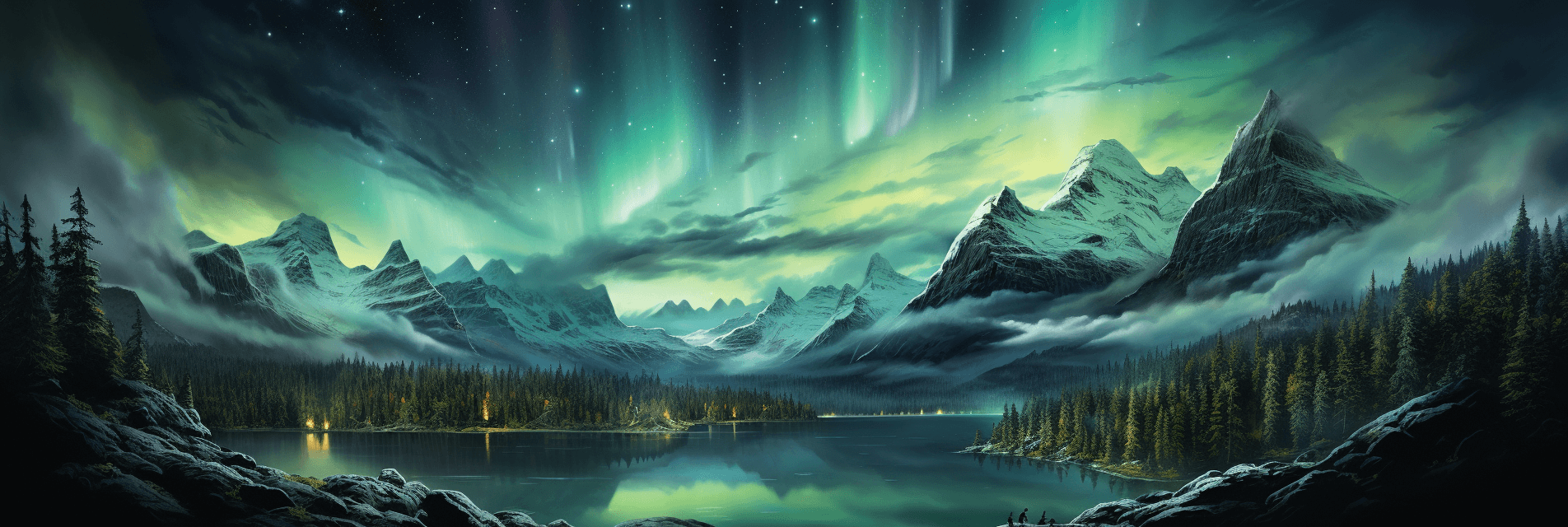 Northern Lights and Starry Skies
