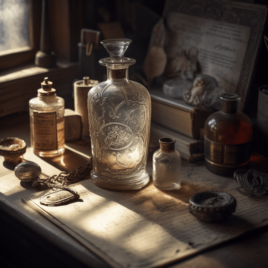 Old Perfume Bottle Old Perfume Bottle