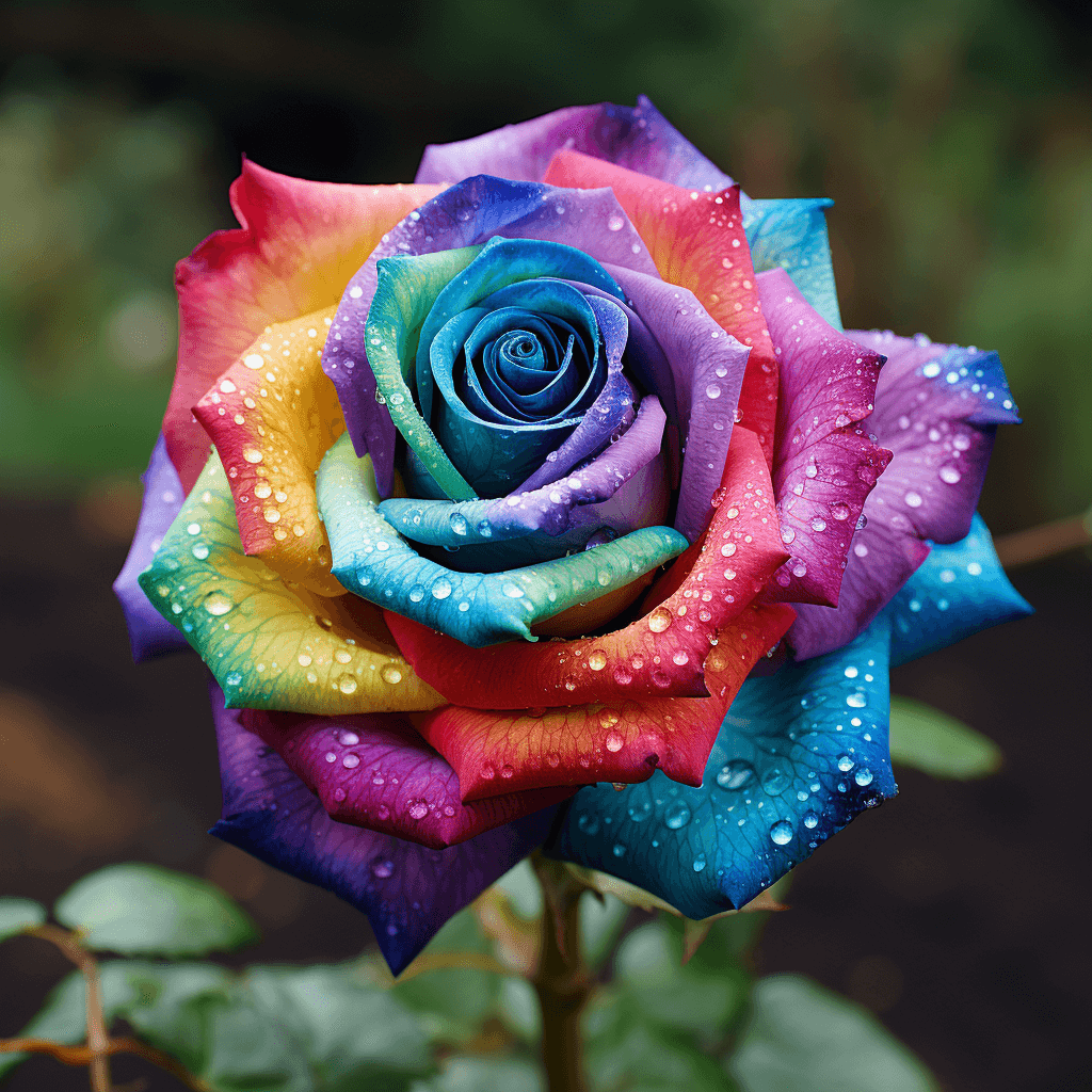Rainbow Rose Rainbow Rose