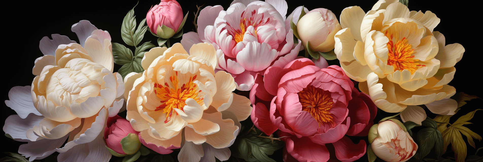 Peonies Flower