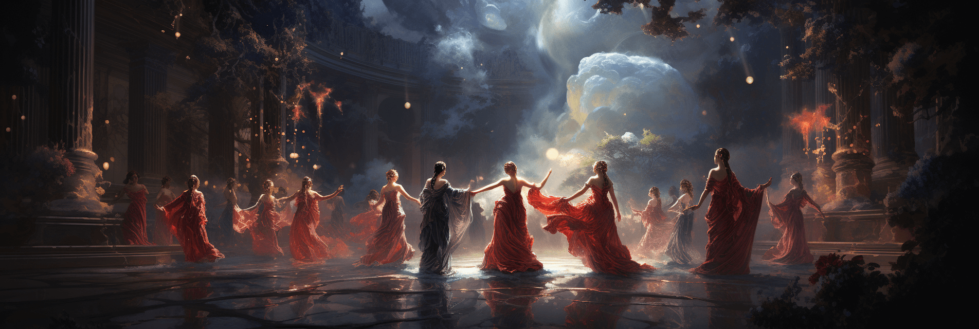 Apollo with the muses Apollo with the muses