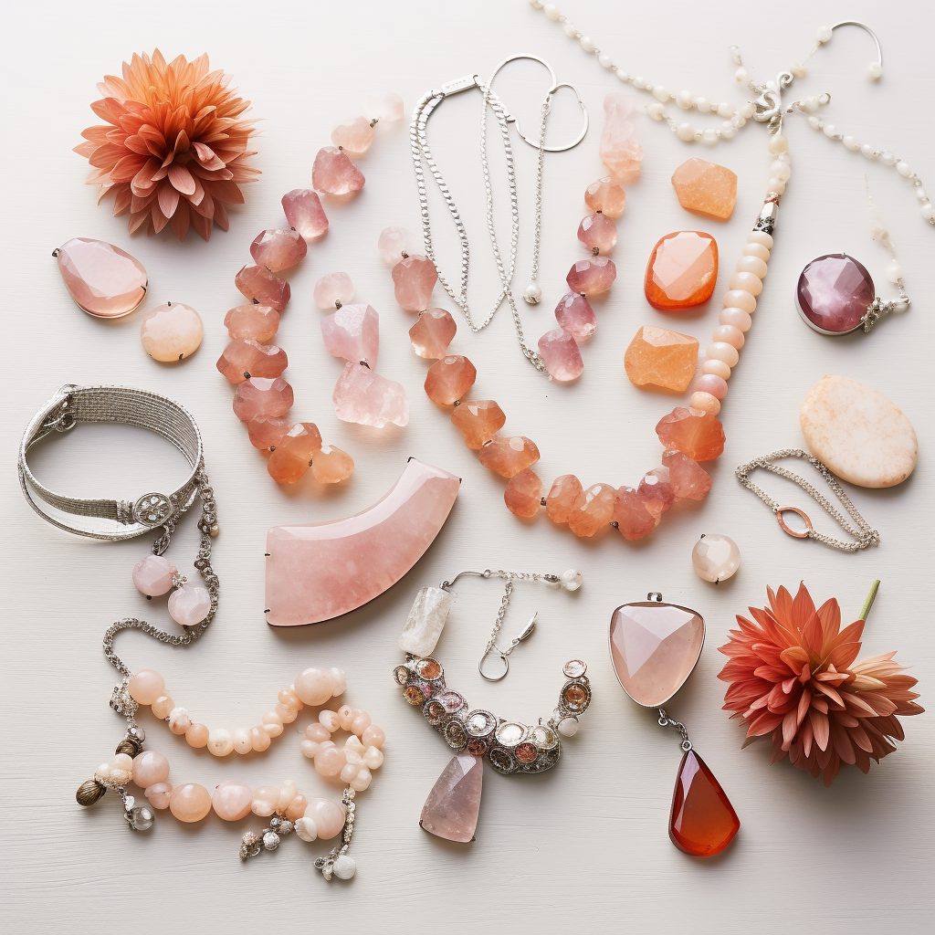 Cherry Quartz Rings Necklaces and Bracelets Cherry Quartz Rings Necklaces and Bracelets