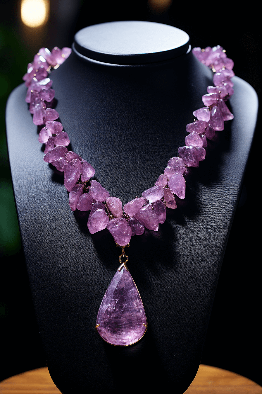Lepidolite Necklace Lepidolite Necklace