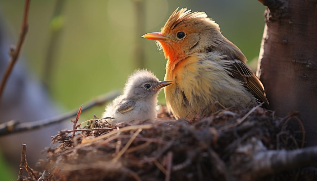 Mom Bird