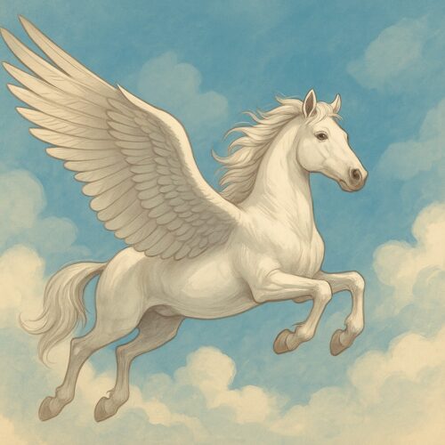pegasus-flying-white-winged-horse-constellation-art