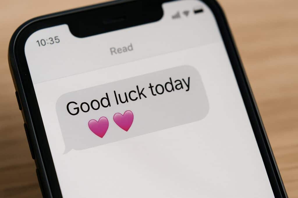 text-message-with-double-heart-emoji