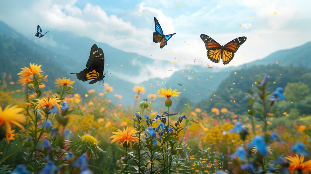 three_butterflies_meadow_alignment