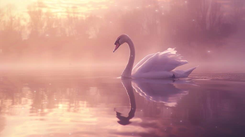 white-swan-serenity-lake